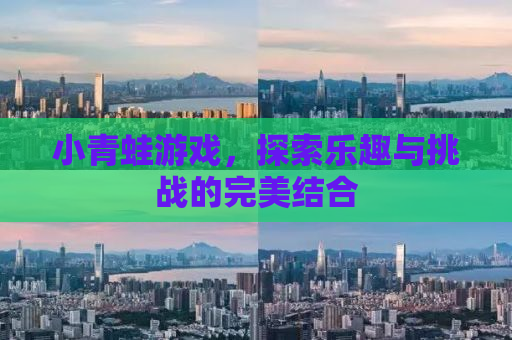 小青蛙游戏，探索乐趣与挑战的完美结合