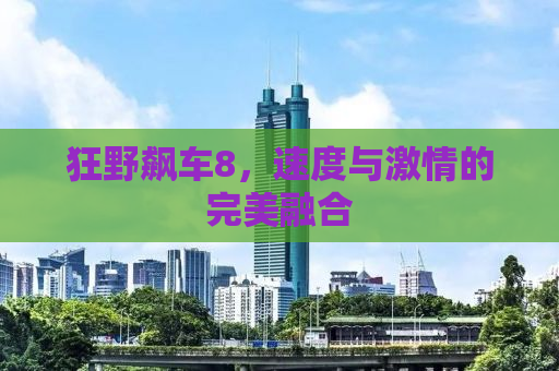 狂野飙车8，速度与激情的完美融合