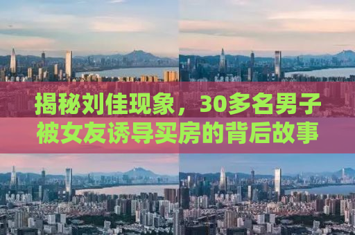 揭秘刘佳现象，30多名男子被女友诱导买房的背后故事