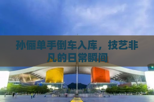 孙俪单手倒车入库，技艺非凡的日常瞬间