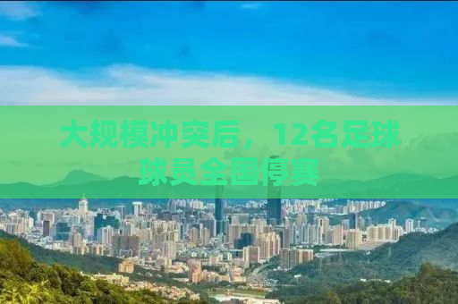 大规模冲突后，12名足球球员全国停赛