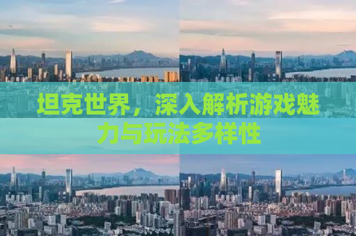 坦克世界，深入解析游戏魅力与玩法多样性