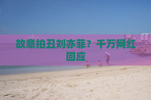 故意拍丑刘亦菲？千万网红回应