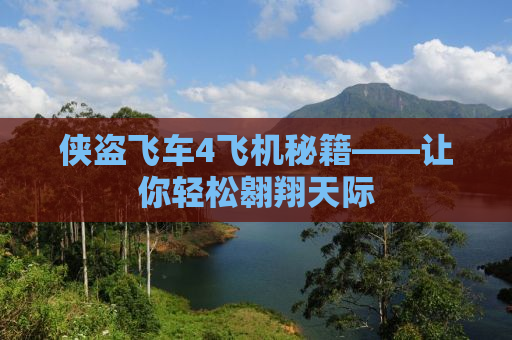 侠盗飞车4飞机秘籍——让你轻松翱翔天际