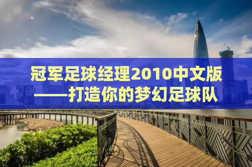 冠军足球经理2010中文版——打造你的梦幻足球队