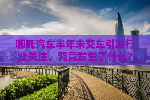 哪吒汽车半年未交车引发行业关注，究竟发生了什么？