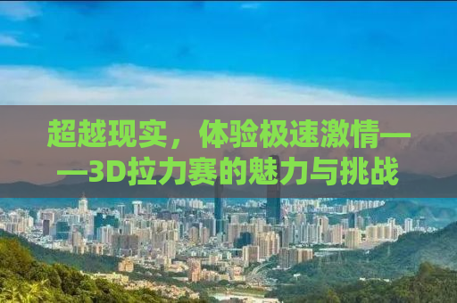 超越现实，体验极速激情——3D拉力赛的魅力与挑战