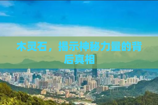 木灵石，揭示神秘力量的背后真相