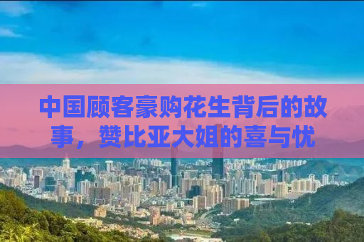 中国顾客豪购花生背后的故事，赞比亚大姐的喜与忧