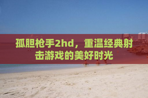 孤胆枪手2hd，重温经典射击游戏的美好时光