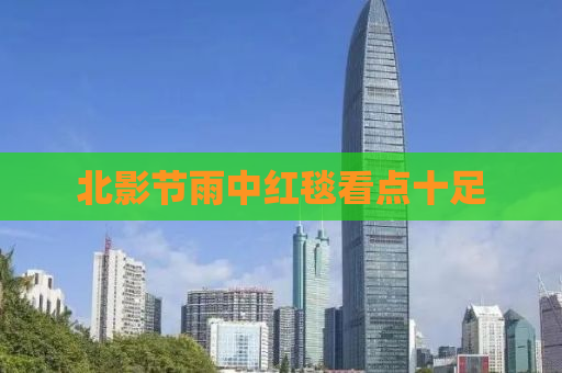 北影节雨中红毯看点十足