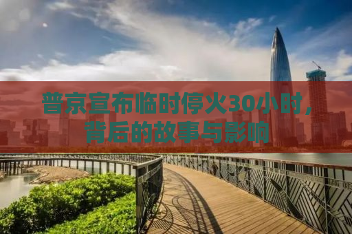 普京宣布临时停火30小时，背后的故事与影响