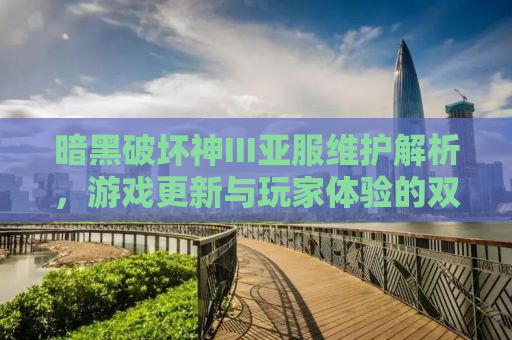 暗黑破坏神III亚服维护解析，游戏更新与玩家体验的双重考量