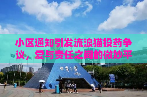小区通知引发流浪猫投药争议，爱与责任之间的微妙平衡
