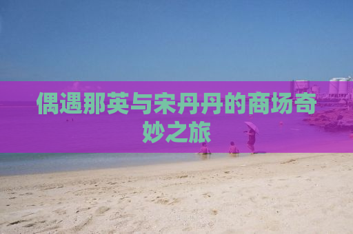 偶遇那英与宋丹丹的商场奇妙之旅