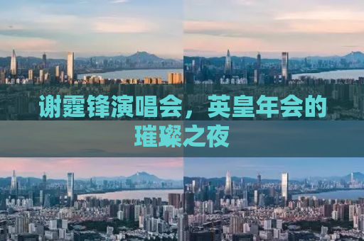 谢霆锋演唱会，英皇年会的璀璨之夜