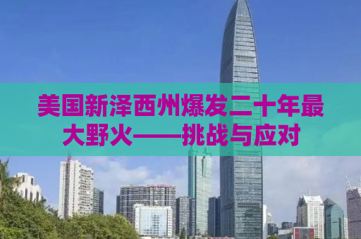 美国新泽西州爆发二十年最大野火——挑战与应对