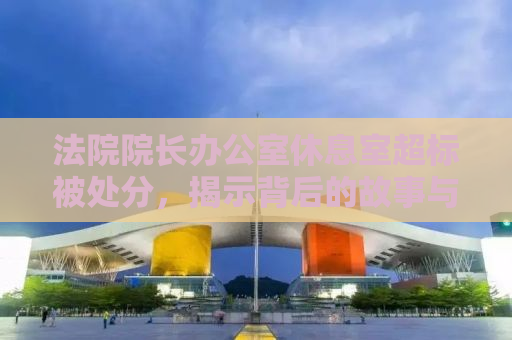 法院院长办公室休息室超标被处分，揭示背后的故事与启示