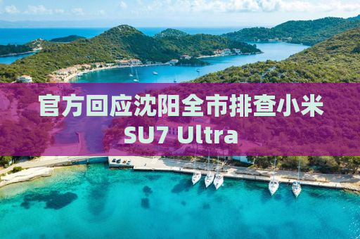 官方回应沈阳全市排查小米SU7 Ultra