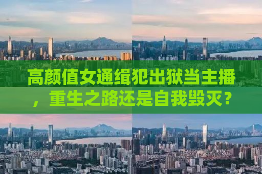 高颜值女通缉犯出狱当主播，重生之路还是自我毁灭？
