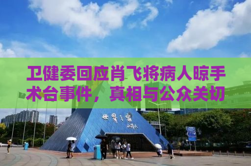 卫健委回应肖飞将病人晾手术台事件，真相与公众关切并重