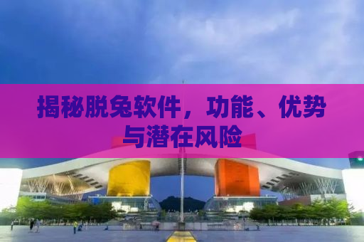 揭秘脱兔软件，功能、优势与潜在风险