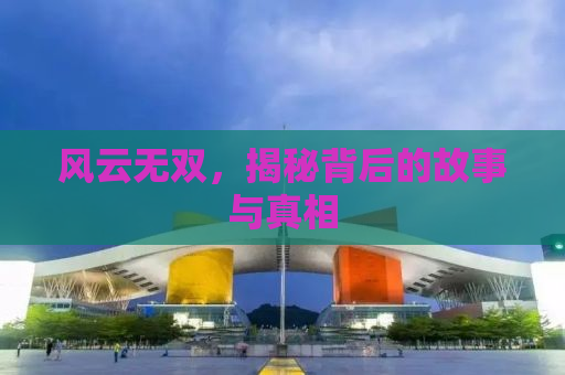 风云无双，揭秘背后的故事与真相